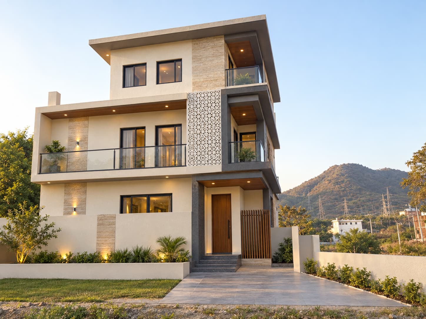 Amberi Villa Contemporary Luxury Residence in Udaipur