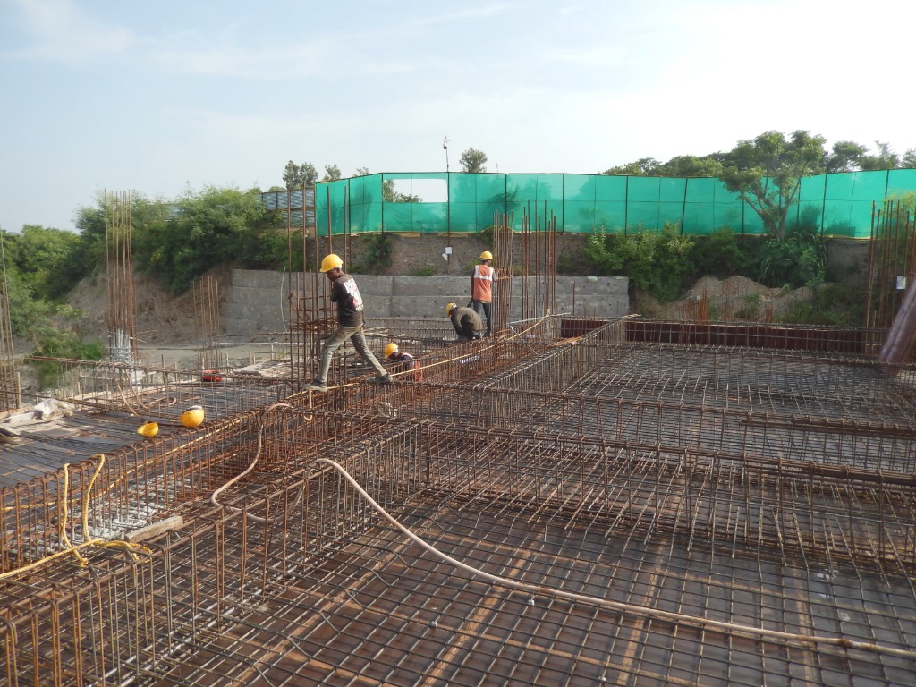 Ritz Carlton Rebar Columns