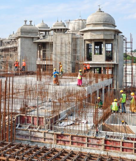 Chhatri Dome Scaffolding