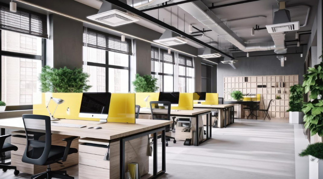 Virtual Binz Open Workstation Floor